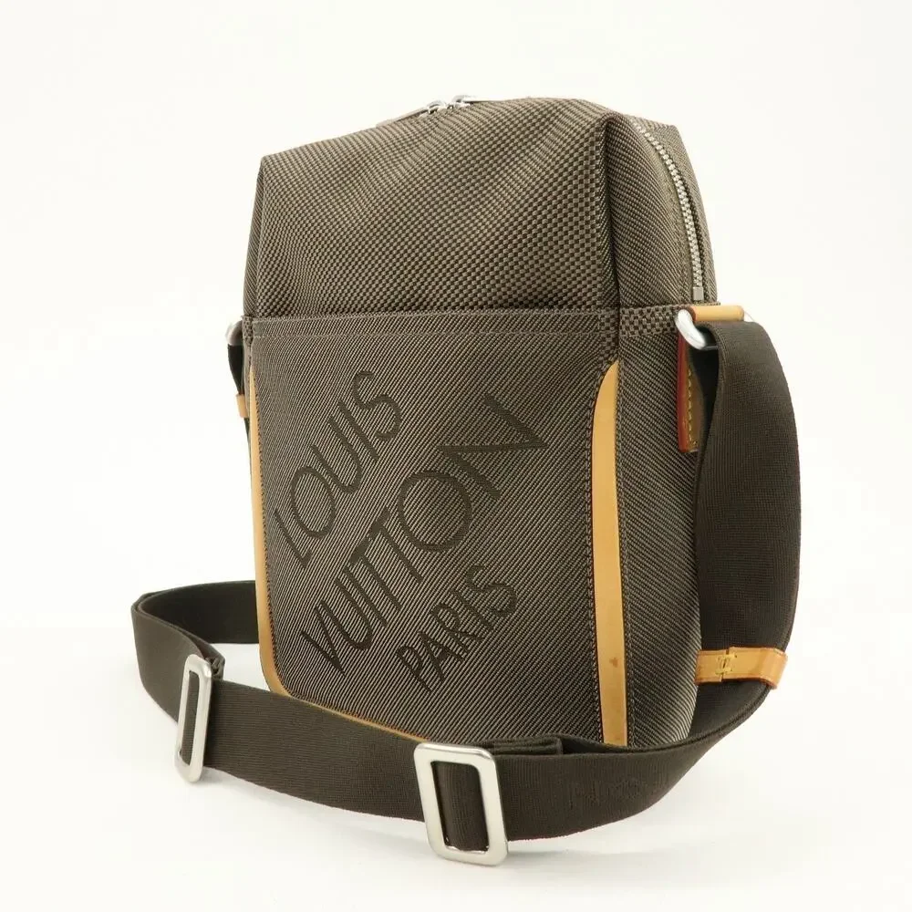 Louis Vuitton Damier Geant Citadin Crossbody Bag Brown
